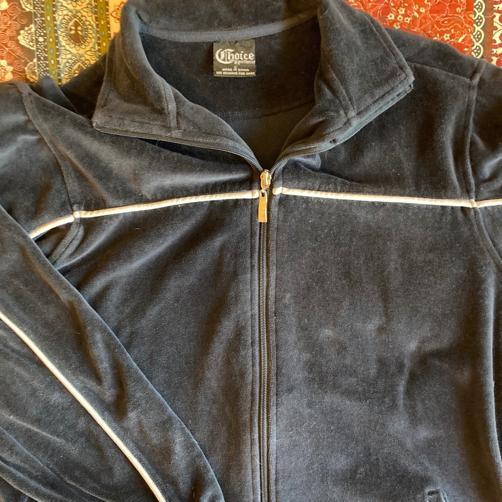 Men’s Velour Tracksuit